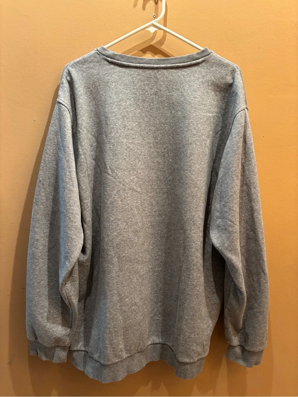 Adidas Originals Blackbird sweatshirt black  graphic white Trefoil logo 2XL